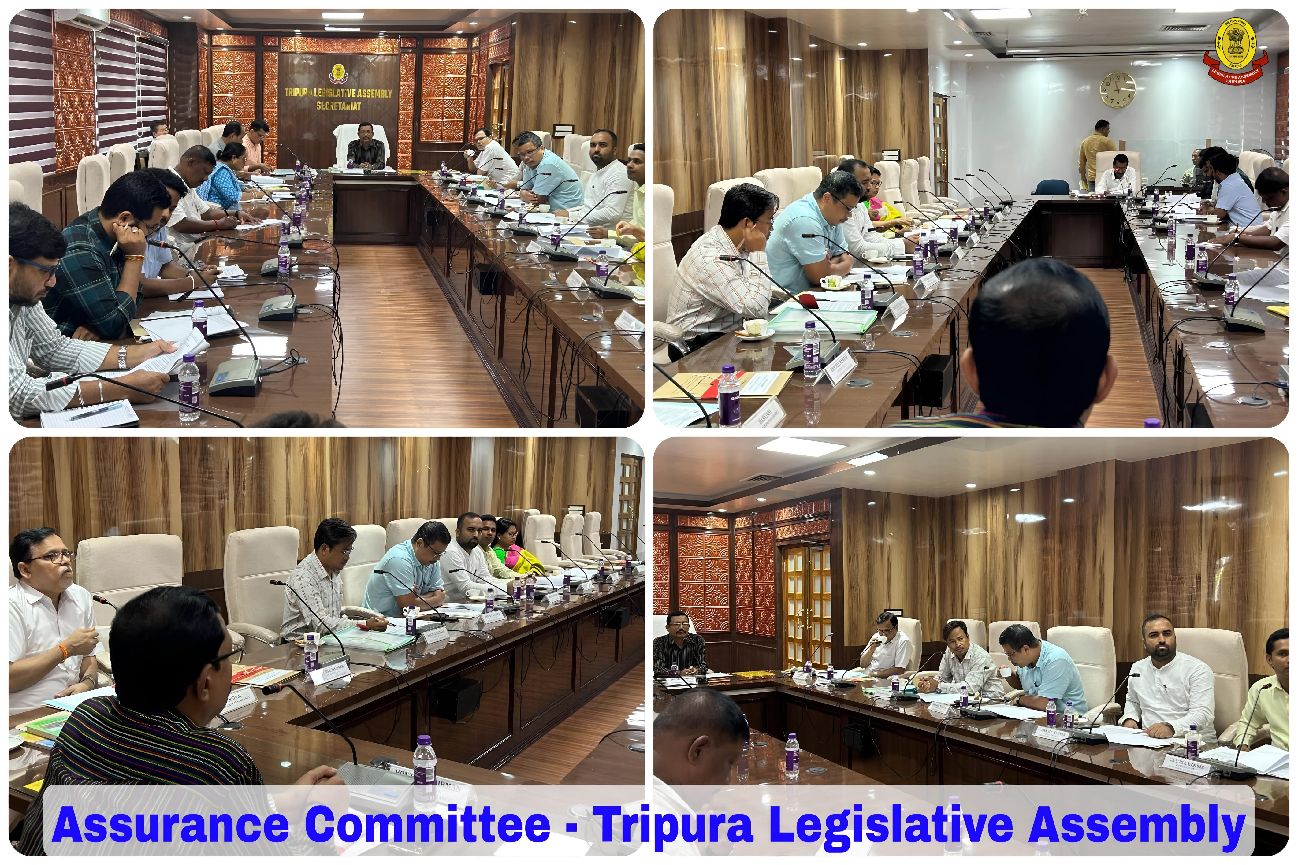 Meeting of the Committee on Government Assurances of the Tripura Legis...